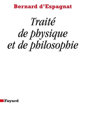 cover image of Traité de physique et de philosophie